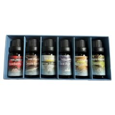   6-dílná sada aromaterapeutických esenciálních olejů - zima