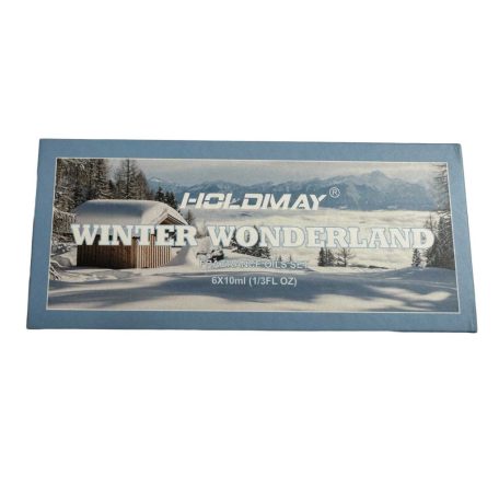 6-dílná sada aromaterapeutických esenciálních olejů - zima