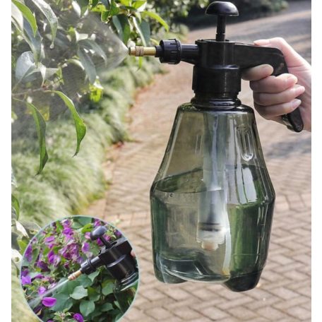 Plastový nepropustný postřikovač s vysokou kapacitou a nastavitelnou tryskou - 2 l