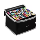 120-dílná sada fixů s organizérem