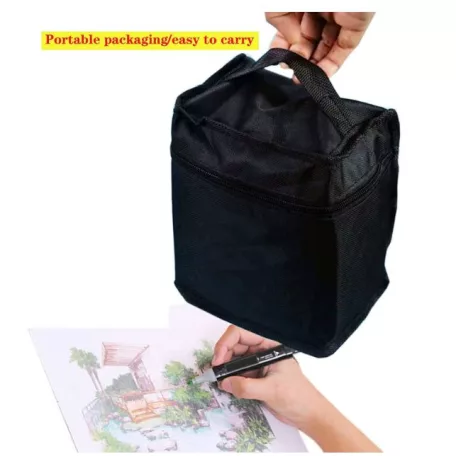 24-dílná sada fixů s organizérem