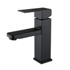 Jednopáková černá umyvadlová baterie