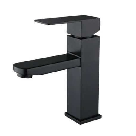 Jednopáková černá umyvadlová baterie