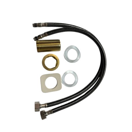 Jednopáková umyvadlová baterie stříbrné barvy