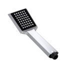 Elegantní chromová sprchová hlavice s držákem