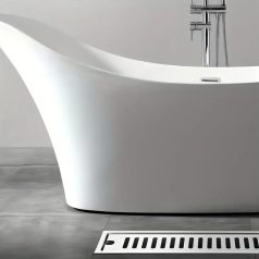 50 cm-ový nerezový podlahový odtok - chrom