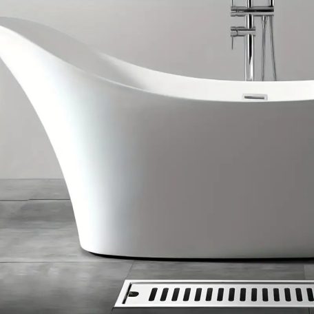 50 cm-ový nerezový podlahový odtok - chrom