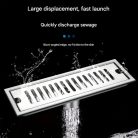 50 cm-ový nerezový podlahový odtok - chrom