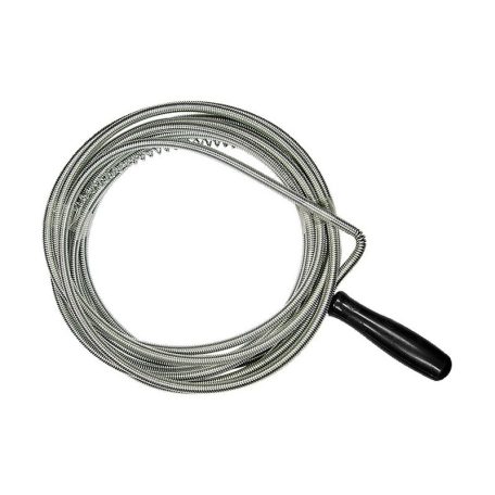 10-metrová kovová spirála na čištění trubek