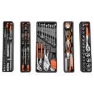 85-dílná sada nářadí s kovovým kufříkem