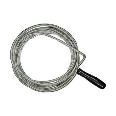 5-metrová kovová spirála na čištění trubek