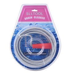 5-metrová kovová spirála na čištění trubek