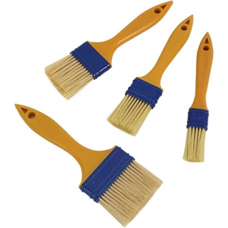 4-dílná sada štětců různých velikostí