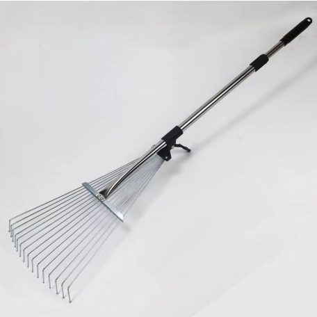 Nastavitelné hrábě na listí s teleskopickou rukojetí - 120 cm