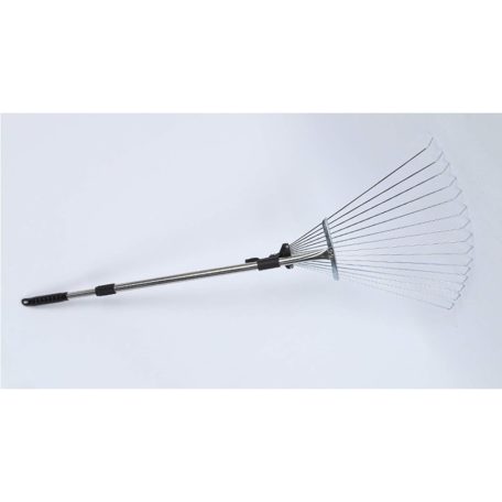 Nastavitelné hrábě na listí s teleskopickou rukojetí - 120 cm