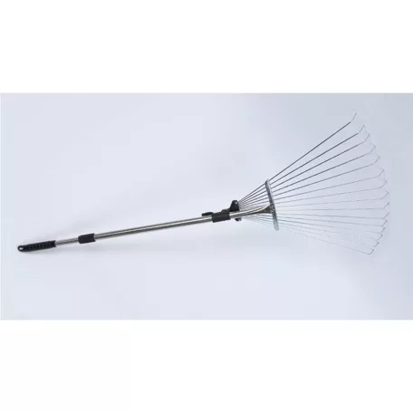 Nastavitelné hrábě na listí s teleskopickou rukojetí - 120 cm