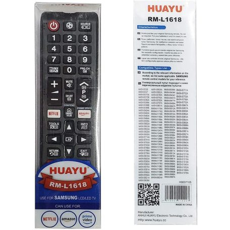 Univerzální dálkový ovladač pro Samsung SMART TV (RM-L1618)