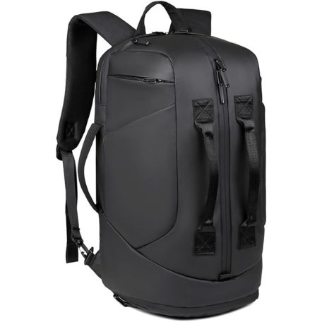 Multifunkční cestovní batoh v černé barvě
