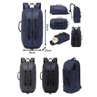 Multifunkční cestovní batoh v černé barvě