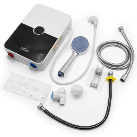 Okamžitý elektrický ohřívač vody v bílé barvě - 3000W