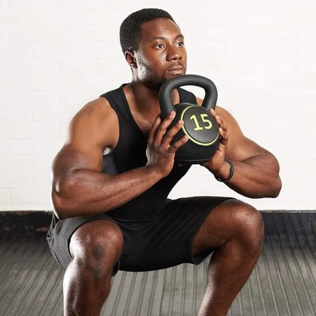 Sada kettlebell - 2,25 kg, 4,45 kg a 7 kg