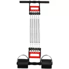 3 v 1-ním fitness expandér s 5 pružinami a ergonomickými rukojeťmi