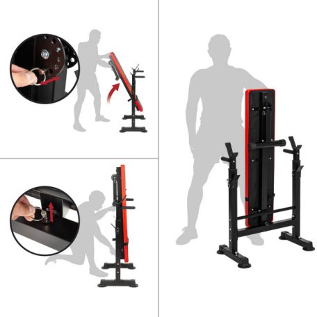 Skládací posilovací lavice