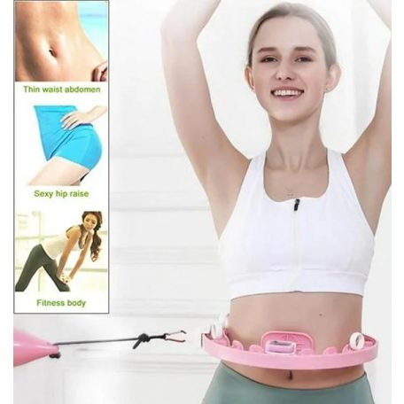 Hula hoop s váhou a LCD displejem