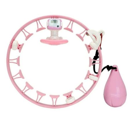 Hula hoop s váhou a LCD displejem