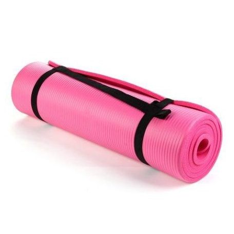 Podložka na jógu v růžové barvě