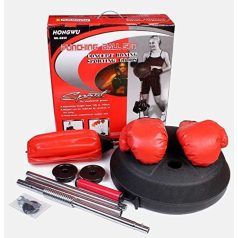 Nafukovací boxovací pytel s rukavicemi - 150 cm