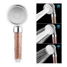 Sprchová hlavice s filtrací a ošetřujícím účinkem na pokožku