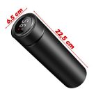Smart termohrnek z nerezavějící oceli s LCD displejem - 480 ml