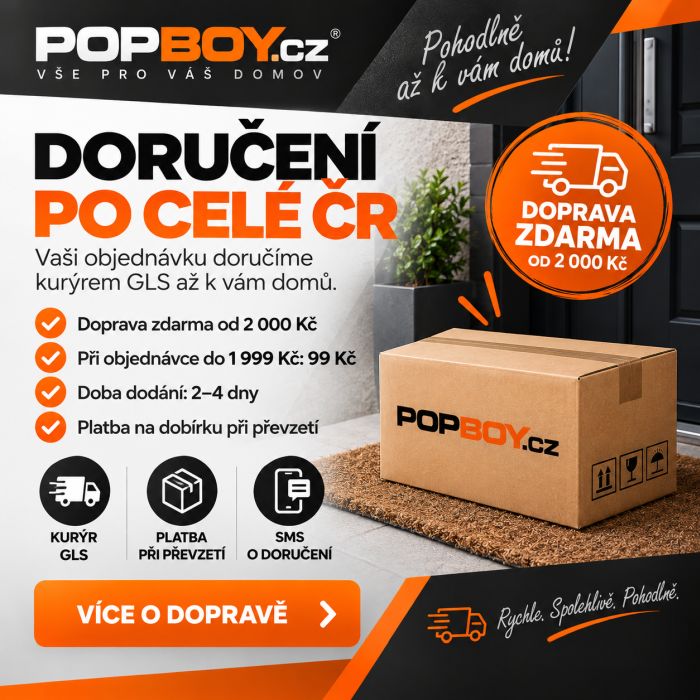 Doprava a doručení Popboy.cz
